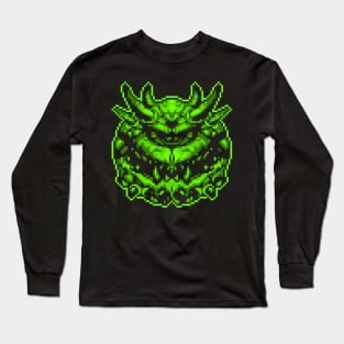 CacoPixel Green Long Sleeve T-Shirt